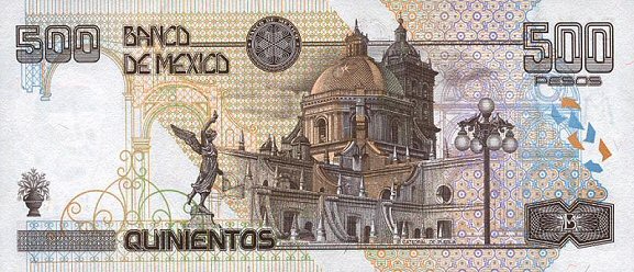 mexico bill 500 peso